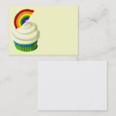 Modèle de carte de visite de petit gâteau (Devant / Derrière)