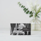 Modèle de carte de visite de photographe (Debout devant)