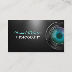 Modèle de carte de visite de photographe