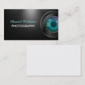 Modèle de carte de visite de photographe (Devant / Derrière)