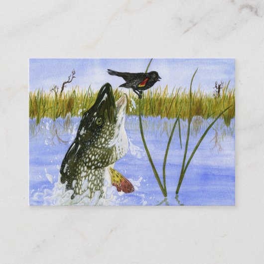 Modèle de carte de visite de PIKE DU NORD (Devant)