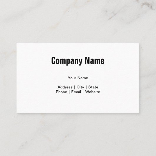 Modèle de carte de visite de plomberie (Dos)