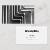 Modèle de carte de visite de plomberie (Devant / Derrière)