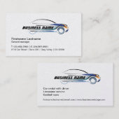 Modèle de carte de visite de profil de réparation (Devant / Derrière)