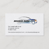 Modèle de carte de visite de profil de réparation (Dos)