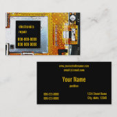 Modèle de carte de visite de réparation de (Devant / Derrière)