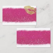 Modèle de carte de visite de roses indien et de (Devant / Derrière)