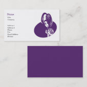 Modèle de carte de visite de santé (Devant / Derrière)