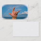 Modèle de carte de visite de SLG (Devant / Derrière)