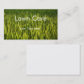 Modèle de carte de visite de soin de pelouse (Devant / Derrière)