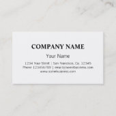 Modèle de carte de visite de soins dentaires avec (Devant)