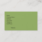 Modèle de carte de visite de spa de thérapeute de (Dos)