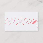 Modèle de carte de visite de tournesol de ressort (Dos)