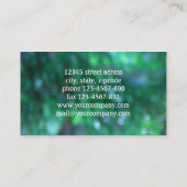 modèle de carte de visite de village champignon (Dos)