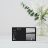 Modèle de carte de visite de voilier (Debout devant)