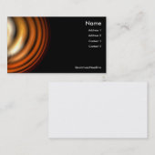 Modèle de carte de visite d'éruption (Devant / Derrière)