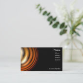 Modèle de carte de visite d'éruption (Debout devant)