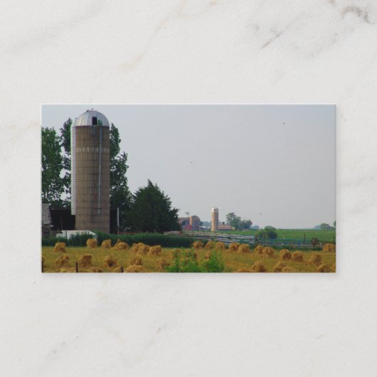 Modèle de carte de visite des fermes (Devant)