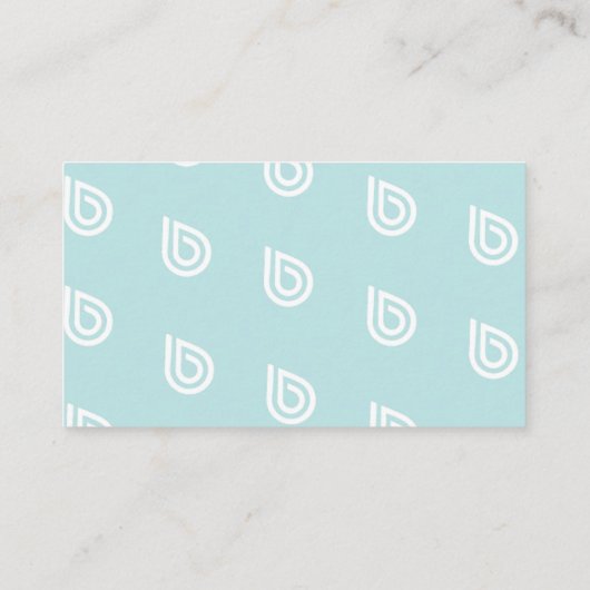 Modèle de carte de visite des infirmières autorisé (Dos)