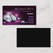 Modèle de carte de visite Diamond Jewelry (Devant / Derrière)