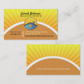 Modèle de carte de visite d'investisseur (Devant / Derrière)