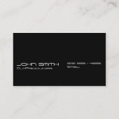 Modèle de carte de visite DJ (Dos)