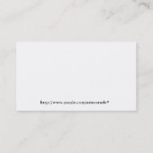 Modèle de carte de visite Dragon tendance (Dos)