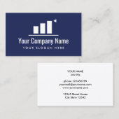 Modèle de carte de visite du logo de l'entreprise  (Devant / Derrière)