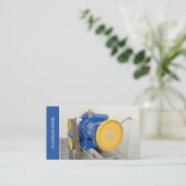 Modèle de carte de visite du moteur d'ascenseur (Debout devant)