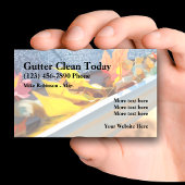 Modèle de carte de visite du service de nettoyage