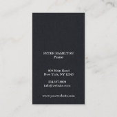 Modèle de carte de visite Église Sainte Croix (Dos)