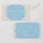 Modèle de carte de visite élégant (Devant / Derrière)