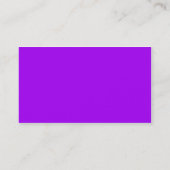 Modèle de carte de visite Fitness - violet (Dos)