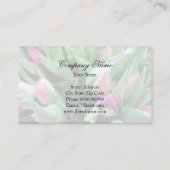 Modèle de carte de visite fleuriste avec bouquet d (Dos)