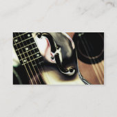 Modèle de carte de visite, industrie musicale (Dos)