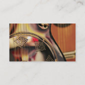 Modèle de carte de visite, industrie musicale (Dos)