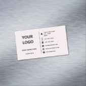 Modèle de carte de visite Info Logo (In Situ)