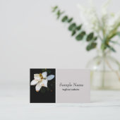 modèle de carte de visite magnolia art photo origi (Debout devant)