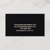 Modèle de carte de visite minimaliste (Devant)