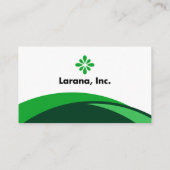 Modèle de carte de visite moderne (Dos)