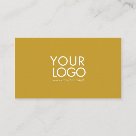 Modèle de carte de visite moderne avec logo person (Devant)