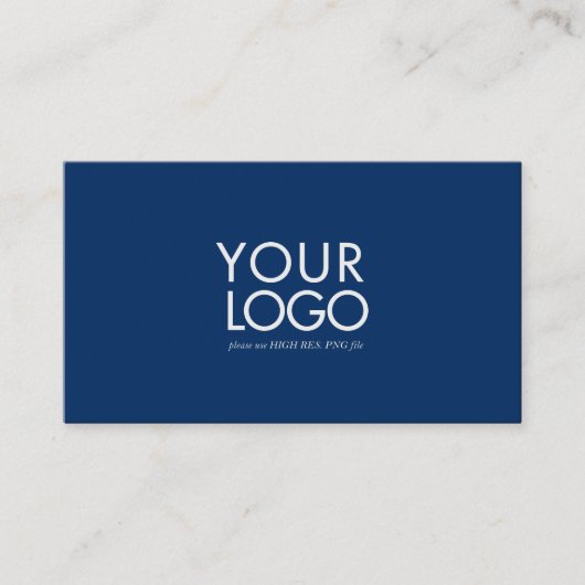 Modèle de carte de visite moderne avec logo person (Devant)