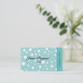 Modèle de carte de visite moderne Designer (Debout devant)