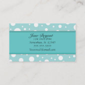 Modèle de carte de visite moderne Designer (Dos)