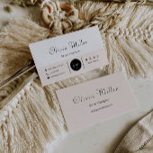 Modèle de carte de visite modifiable