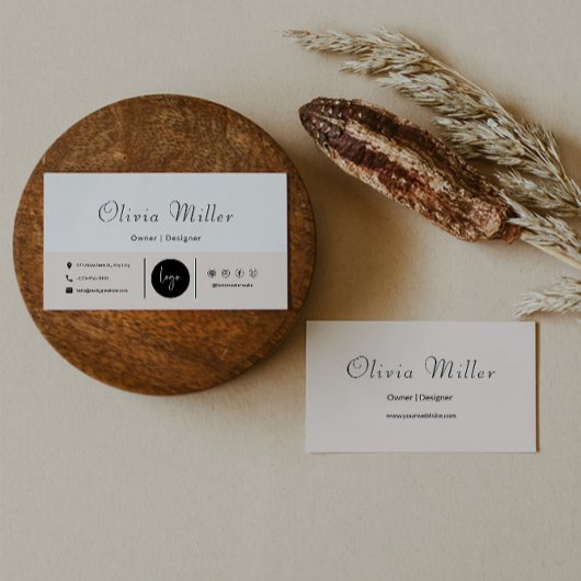 Modèle de carte de visite modifiable