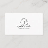 Modèle de carte de visite modifiable de marque Coz (Devant)