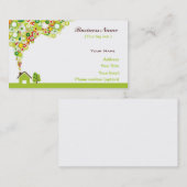 Modèle de carte de visite Nature House (Devant / Derrière)