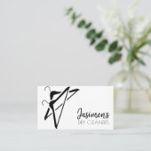 Modèle de carte de visite Nettoyage à sec (Debout devant)