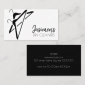 Modèle de carte de visite Nettoyage à sec (Devant / Derrière)